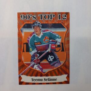 1998-99 Cardset 90's Top 12 Teemu Selänne #5/12