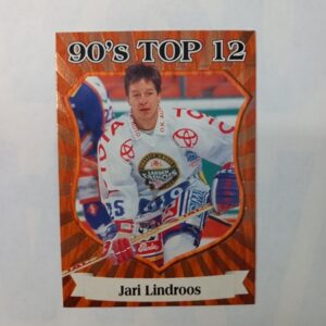 1998-99 Cardset 90's Top 12 Jari Lindroos #6/12