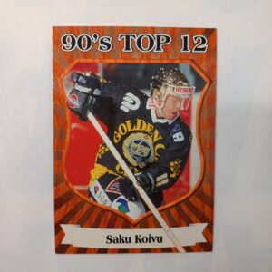 1998-99 Cardset 90's Top 12 Saku Koivu #11/12