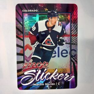 2026-27 Upper Deck MVP Stickers Martin Necas #MVP-13