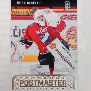 2025-26 SM-Liiga Blueline Series 2 Postmaster Hugo Alnefelt #PM-01