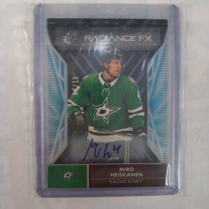 2021-22 Upper Deck SPx Radiance FX Auto Miro Heiskanen #RFX-23 02/15