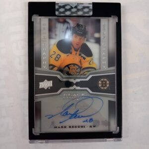 2025-26 Upper Deck Black Diamond Clear Cut Gemography Mark Recchi #CA-MR