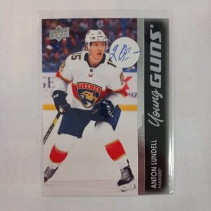 2021-22 Upper Deck Series 2 Young Guns Anton Lundell #489