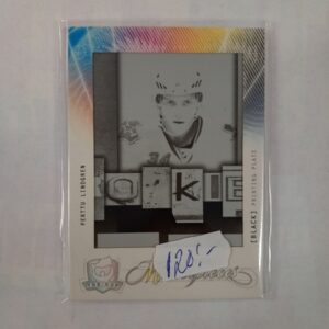 2009-2010 Upper Deck The Cup Masterpieces Printing Plate Perttu Lindgren #MAS-149 1/1