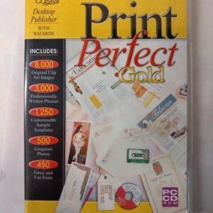 PC/CD-ROM Print Perfect Gold - Tulostus-ohjelma