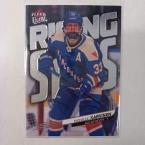 2025-26 Fleer Ultra PWHL Rising Stars Michelle Karvinen #RS-4