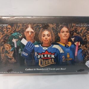 2025-26 UD Fleer Ultra hobby box
