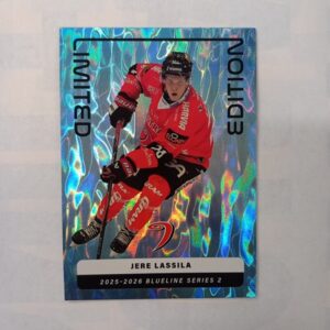 2025-26 SM-Liiga Blueline Series 2 Blue Limited Edition Jere Lassila #LE-05
