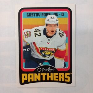 2024-25 O-Pee-Chee Gustav Forsling #491