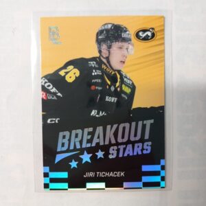 2026-27 Liiga Blueline Series 1 Breakout Stars Holofoil Jiri Tichacek #BS-10 2/40