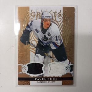 2026-27 Upper Deck Artifacts Greats Material Gold Jersey Pavel Bure #161 12/99