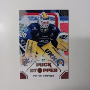 2026-27 Liiga Blueline Series 1 Puck Stopper Petteri Rimpinen #PS-08