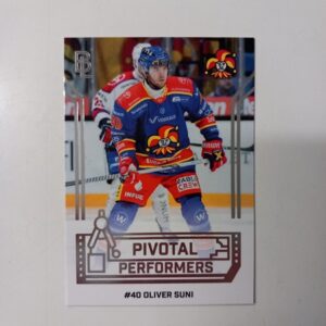 2026-27 Liiga Blueline Series 1 Pivotal Performers Oliver Suni #PP-04