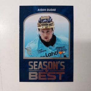 2026-27 Liiga Blueline Series 1 Season's Best Aidan Dudas #SB-12