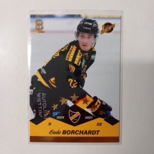 2026-27 Liiga Blueline Series 1 Gold Cade Borchardt #81 3/100