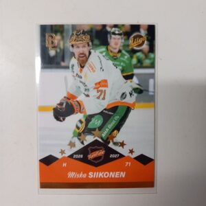 2026-27 Liiga Blueline Series 1 Gold Miska Siikonen #106 100/100