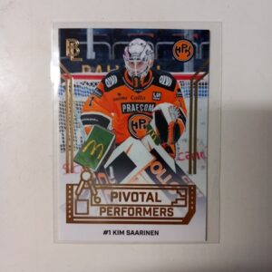 2026-27 Liiga Blueline Series 1 Pivotal Performers Kim Saarinen #PP-02 241/300