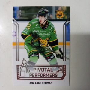 2026-27 Liiga Blueline Series 1 Pivotal Performers Luke Henman #PP-03