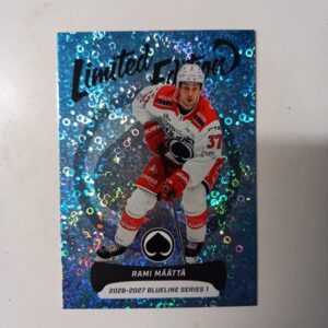 2026-27 Liiga Blueline Series 1 Blue Limited Edition Rami Määttä #LE-17