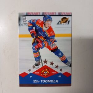 2026-27 Liiga Blueline Series 1 Silver Riku Tuomola #40 4/200