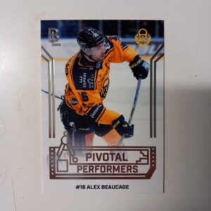 2026-27 Liiga Blueline Series 1 Pivotal Performers Alex Beaucage #PP-11