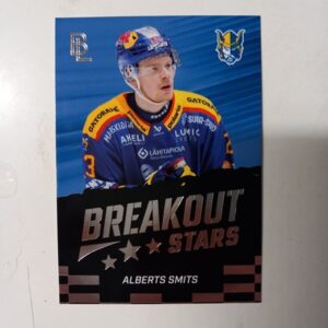 2026-27 Liiga Blueline Series 1 Breakout Stars Alberts Smits #BS-05