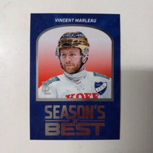 2026-27 Liiga Blueline Series 1 Season's Best Vincent Marleau #SB-01