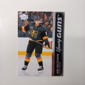 2021-22 Upper Deck Series 2 Young Guns Jake Leschyshyn #493