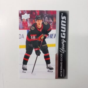 2021-22 Upper Deck Series 2 Young Guns Jacob Bernard-Docker #495