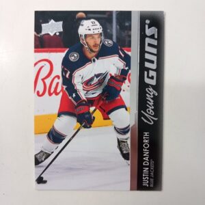 2021-22 Upper Deck Extended Series Young Guns Justin Danforth #743