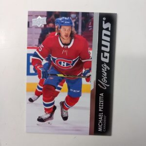 2021-22 Upper Deck Extended Series Young Guns Michael Pezzetta #705