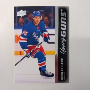 2021-22 Upper Deck Series 2 Young Guns Justin Richards #480