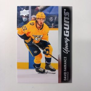 2021-22 Upper Deck Series 2 Young Guns David Farrance #468
