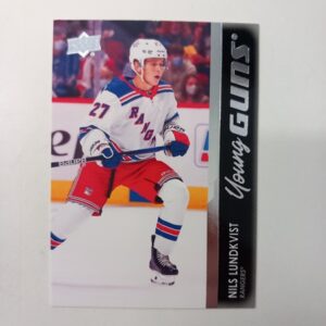 2021-22 Upper Deck Series 2 Young Guns Nils Lundkvist #456