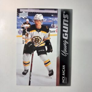2021-22 Upper Deck Series 1 Young Guns Jack Ahcan #217