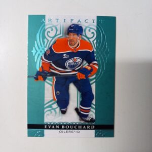 2026-27 Upper Deck Artifacts Aqua Blue Evan Bouchard #79