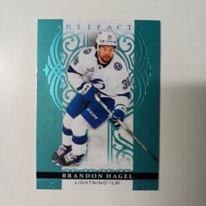 2026-27 Upper Deck Artifacts Aqua Blue Brandon Hagel #77