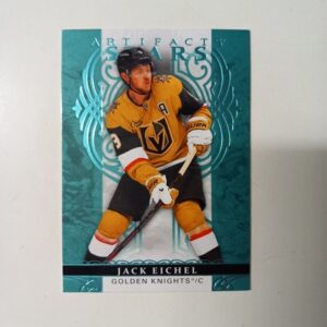 2026-27 Upper Deck Artifacts Stars Aqua Blue Jack Eichel #142
