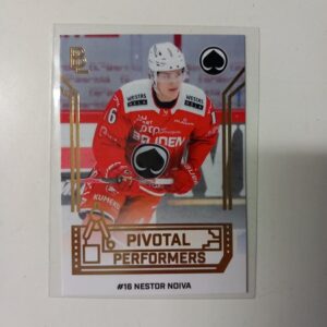 2026-27 Liiga Blueline Series 1 Gold Pivotal Performers Nestor Noiva #PP-17 4/300