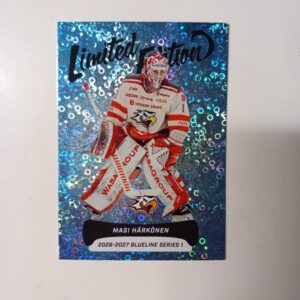 2026-27 Liiga Blueline Series 1 Blue Limited Edition Masi Härkönen #LE-14