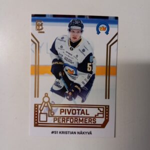 2026-27 Liiga Blueline Series 1 Gold Pivotal Performers Kristian Näkyvä #PP-08 2/300
