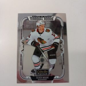 2025-26 O-Pee-Chee Platinum Marquee Rookie Oliver Moore #221