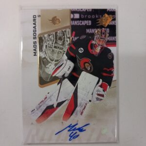2022-23 Upper Deck SPx Rookies Autograph Mads Sogaard #131