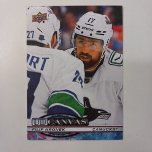 2025-26 Upper Deck Extended Series UD Canvas Filip Hornek #C-327