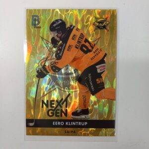 2026-27 Liiga Blueline Series 1 Yellow Next Gen Eero Klintrup #NG-12
