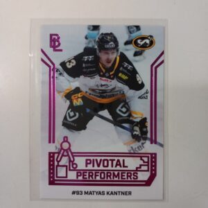 2026-27 Liiga Blueline Series 1 Purple Pivotal Performance Matyas Kantner #PP-10 22/60