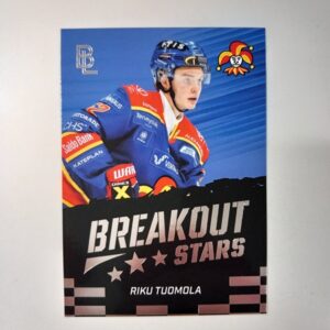 2026-27 Liiga Blueline Series 1 Breakout Stars Riku Tuomola #BS-04