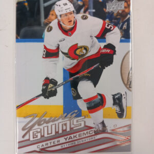 2026-27 UD Series 1 Young Guns - Carter Yakemchuk #249