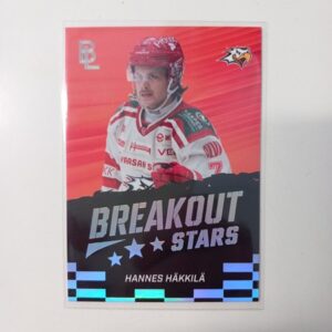 2026-27 Liiga Blueline Series 1 Breakout Stars Holofoil Hannes Häkkilä #BS-14 19/40